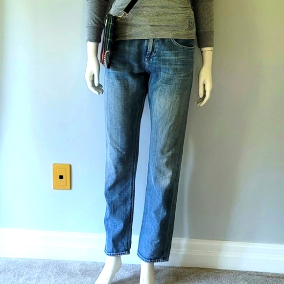 Citizens of Humanity by Jerome Dahan Daisy Relaxed Tapered Leg Denim Size 24 - Picture 2 of 13